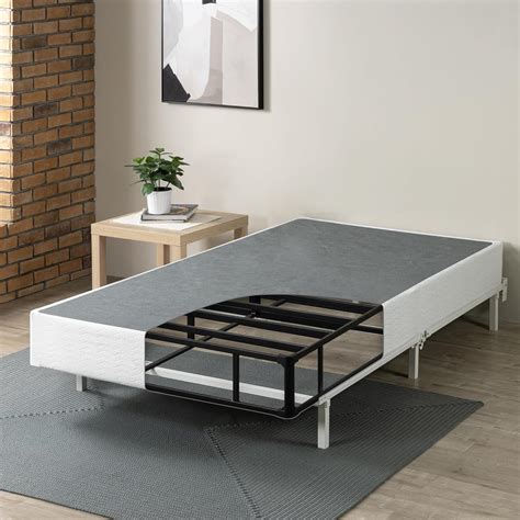 4 low profile metal smart box spring queen|metal box spring mattress foundation.